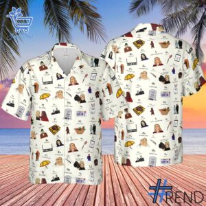The Buffy the Vampire Slayer Hawaiian Shirt adds a colorful spark to your wardrobe.