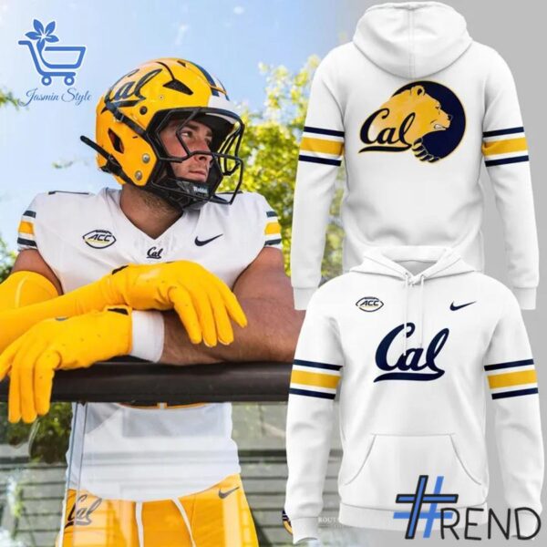 Stylish California Golden Bears White Hoodie designed for all-day comfort.