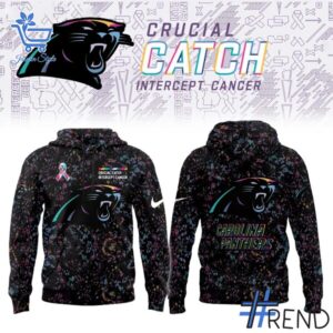 Versatile Carolina Panthers NFL Crucial Catch Hoodie perfect for casual and sporty looks.