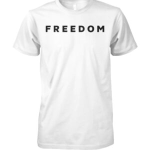 The Charlie Kirk Freedom T Shirt adds a colorful spark to your wardrobe.