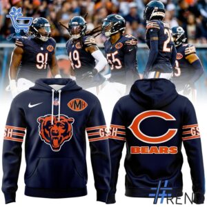 Refresh your collection with the timeless 1 Chicago Bears VMH 2025 Hoodie.