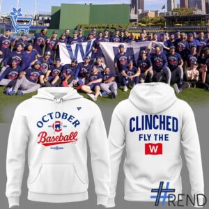 Stylish Chicago Cubs October Baseball Fly The W Shirt designed for all-day comfort.