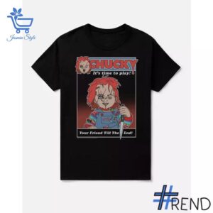 Refresh your collection with the timeless 1 Chucky Playtime Halloween Shirt.