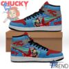 Take on every challenge with the Chucky Wanna Play Air Jordan High Top Shoes.