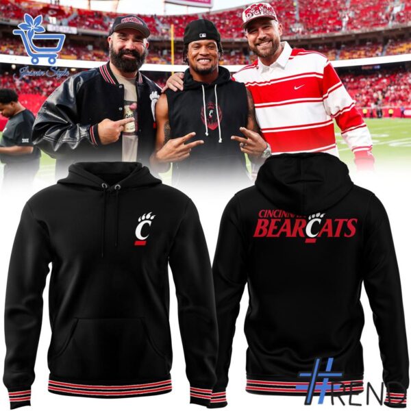 The Cincinnati Bearcats Football Hoodie adds a colorful spark to your wardrobe.