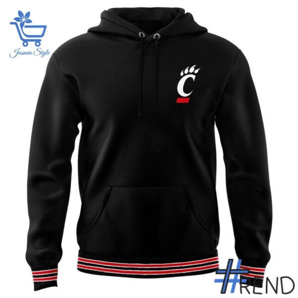 The Cincinnati Bearcats Football Hoodie adds a colorful spark to your wardrobe.
