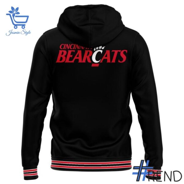 The Cincinnati Bearcats Football Hoodie adds a colorful spark to your wardrobe.
