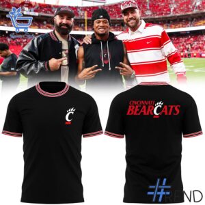 The Cincinnati Bearcats Football Hoodie adds a colorful spark to your wardrobe.