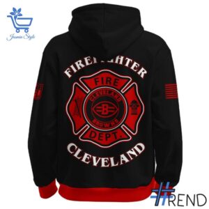 Stylish Cleveland Browns Firefighter Appreciation Night Hoodie designed for all-day comfort.