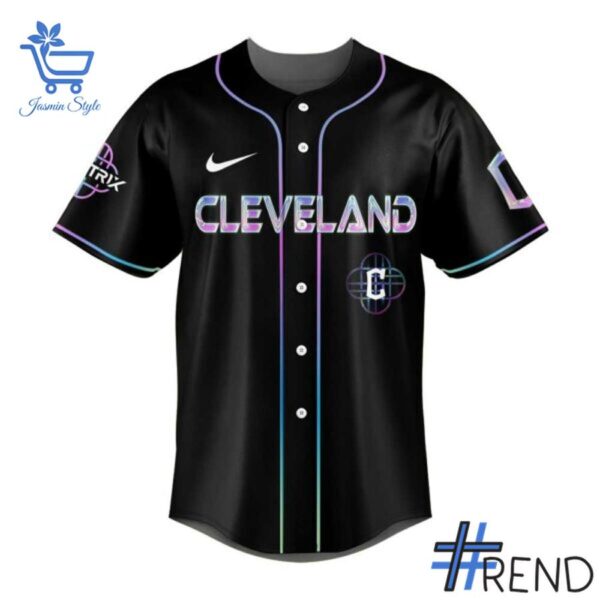 The Cleveland Guardians KPop Demon Hunters Jersey adds a colorful spark to your wardrobe.