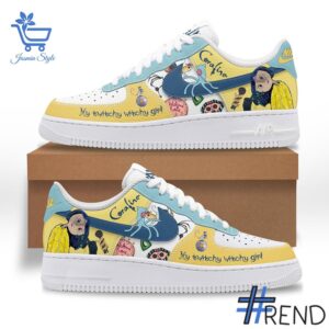 Versatile Coraline my twitchy witchy girl Air Force Shoes perfect for casual and sporty looks.