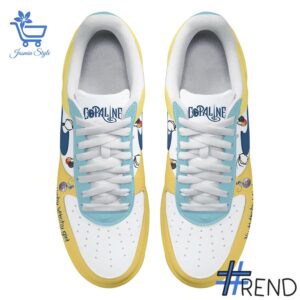 Versatile Coraline my twitchy witchy girl Air Force Shoes perfect for casual and sporty looks.