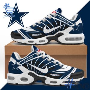 Stylish Dallas Cowboys custom Air Max TN Shoes designed for all-day comfort.