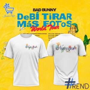 The 1 DeBI TiRAR MaS FOToS Bad Bunny Nuevayol Shirt brings street-ready confidence to everyday outfits.