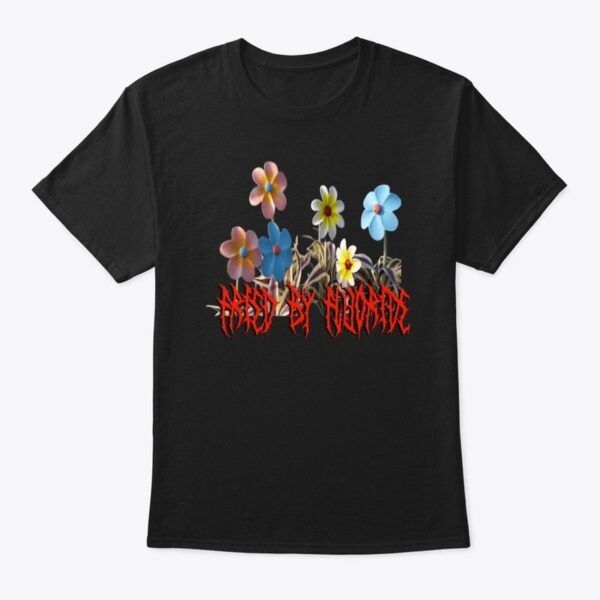 Trendy Death Metal Flowers Shirt perfect for casual and streetwear outfits.