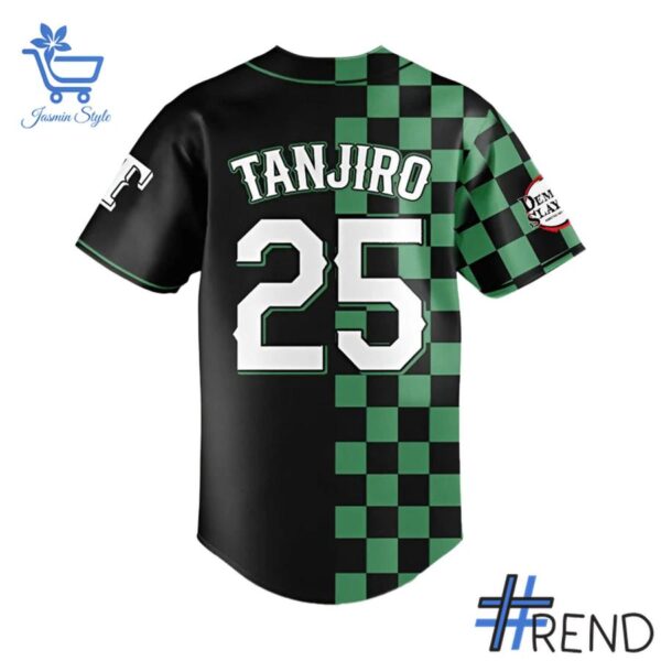 Take on every challenge with the Demon Slayer Night Texas Rangers Jersey.