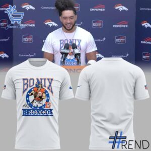 Versatile Denver Broncos Bonix Shirt perfect for casual and sporty looks.