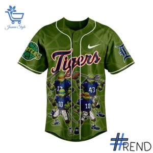 Refresh your collection with the timeless Detroit Tigers Teenage Mutant Ninja Turtles.