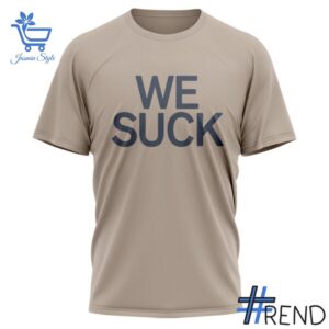 Versatile Detroit Tigers We Suck Shirt perfect for casual and sporty looks.