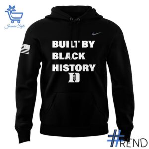 Comfortable Duke Blue Devils Built By Black History Hoodie designed with attention to detail.