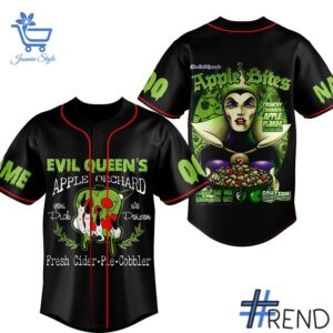 Stylish Evil Queen Apple bites Jersey designed for all-day comfort.