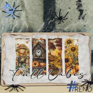 Trendy Fall Vibes Autumn Doormat perfect for casual and streetwear outfits.