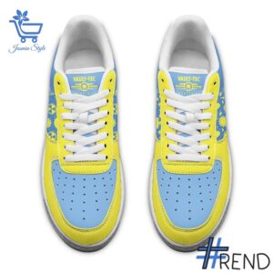 The Fallout yellow Air Force Shoes is built for bold street style.