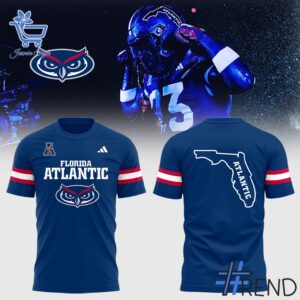 Take on every challenge with the Florida Atlantic Shirt Hoodie.