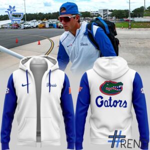 Experience the sleek design of the Florida Gators DI Baseball Championship Hoodie.