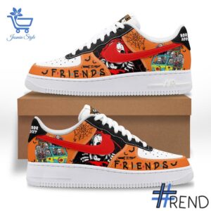 Trendy Friends Halloween Nike Air Force perfect for casual and streetwear outfits.