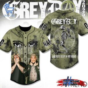 Stylish GREYDAY Suicideboys Jersey designed for all-day comfort.