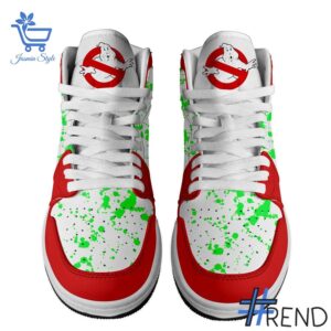 The Ghostbusters Air Jordan Sneaker adds a colorful spark to your wardrobe.