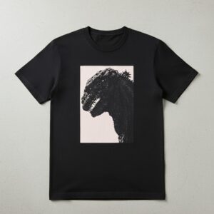 Stylish Godzilla T shirt designed for all-day comfort.