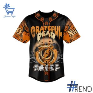 Comfortable Grateful Dead Halloween Baseball Jersey designed with attention to detail.