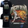 Stylish Green Bay Packers Angry Run Jordan Love T Shirt designed for all-day comfort.