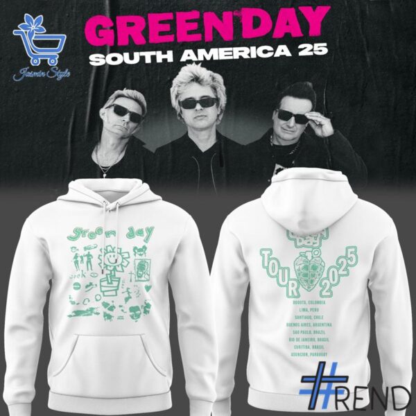 The Green Day Tour Shirt is built for bold street style.