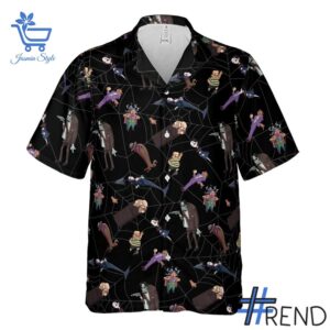 The Groovie Addams Family Cartoon Characters Hawaiian Shirt is built for bold street style.