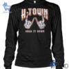 Refresh your collection with the timeless 2 H Town Hold It Down Shirt.