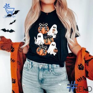 Experience the sleek design of the Halloween Boo T shirt.