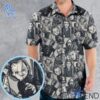 Trendy Halloween Horror Villains Characters Hawaiian Shirt perfect for casual and streetwear outfits.