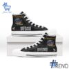 The Happiness Bastards The Black Crowe Canvas High Top Shoes is built for bold street style.