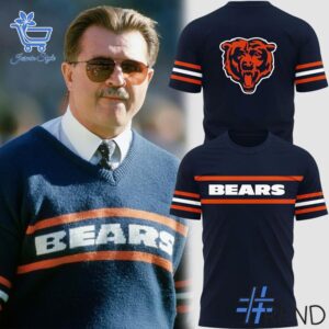 Trendy Head Coach Chicago Bears Sweatshirt perfect for casual and streetwear outfits.