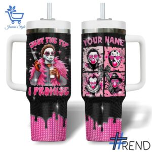 Comfortable Horror Characters Just The Tips I Promise Tumbler oz designed with attention to detail.