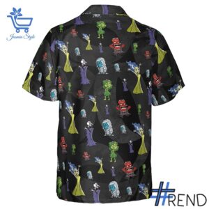 Trendy Horror Inside Out Hawaiian Shirt perfect for casual and streetwear outfits.