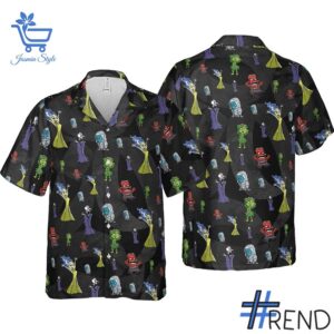 Trendy Horror Inside Out Hawaiian Shirt perfect for casual and streetwear outfits.