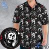 The Horror Movie Characters Saints Hawaiian Shirt adds a colorful spark to your wardrobe.