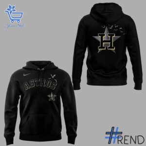 Refresh your collection with the timeless 2 Houston Astros Dark Mode Hoodie.