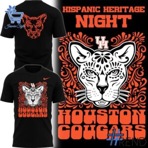 Stylish Houston Cougars for Hispanic Heritage night Shirt designed for all-day comfort.