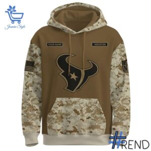 The Houston Texans Hunting Deer Hoodie is built for bold street style.