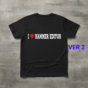 Stylish I Love Hammer Editor Shirt designed for all-day comfort.